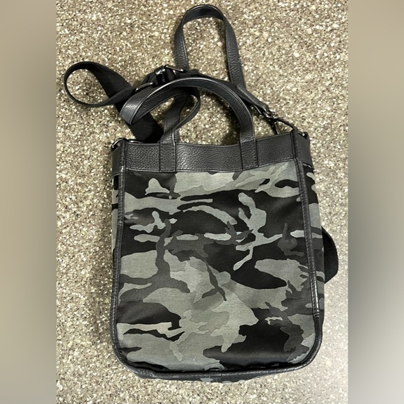 Lululemon Now And Always Tote Mini 8L Leather Camo Gym Travel Crossbody Bag - Picture 6 of 16